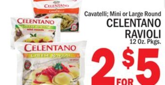 C Town Celentano ravioli offer