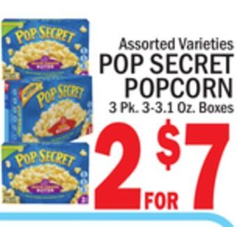 C Town Pop secret popcorn offer