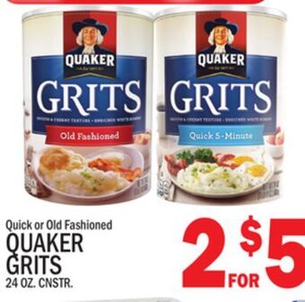 C Town Quaker grits offer