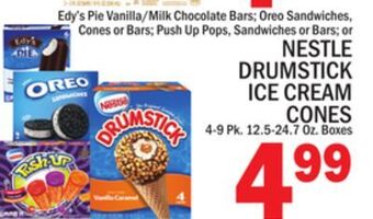 C Town Nestle drumstick ice cream cones offer