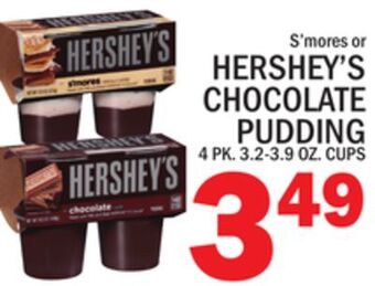 C Town Hershey's chocolate pudding offer