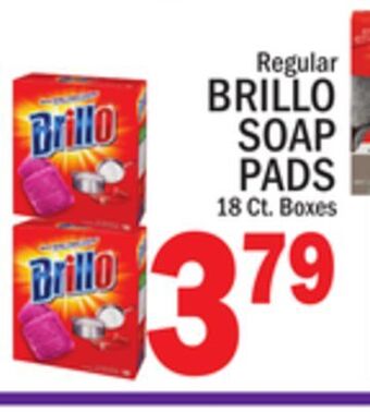 C Town Brillo soap pads offer