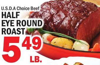 C Town Half eye round roast offer