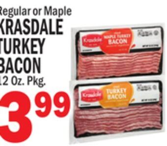 C Town Krasdale turkey bacon offer