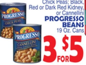 Bravo Supermarkets Progresso beans offer