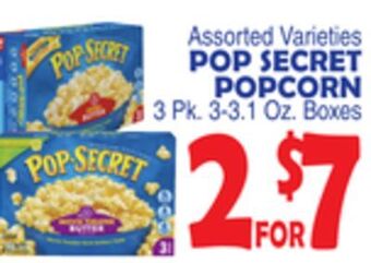 Bravo Supermarkets Pop secret popcorn offer