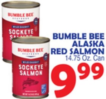 Bravo Supermarkets Bumble bee alaska red salmon offer