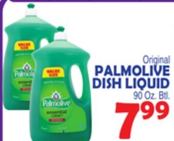 Bravo Supermarkets Palmolive dish liquid offer