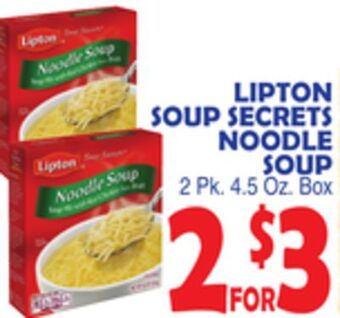 Bravo Supermarkets Lipton soup secrets noodle soup offer