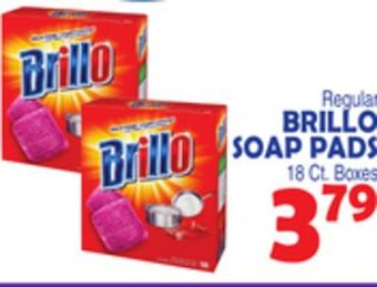 Bravo Supermarkets Brillo soap pads offer