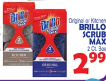 Bravo Supermarkets Brillo scrub max offer