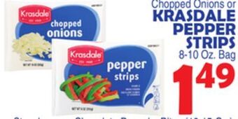 Bravo Supermarkets Krasdale pepper strips offer
