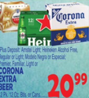 Bravo Supermarkets Corona extra beer offer
