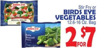 Bravo Supermarkets Birds eye vegetables offer