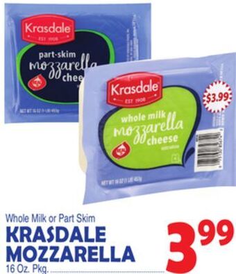 Bravo Supermarkets Krasdale mozzarella offer