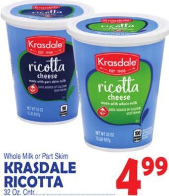 Bravo Supermarkets Krasdale ricotta offer