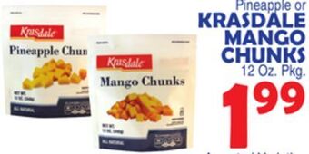 Bravo Supermarkets Krasdale mango chunks offer