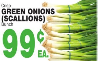 Bravo Supermarkets Green onions (scallions) offer