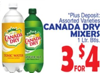 Bravo Supermarkets Canada dry mixers offer