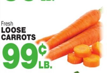 Bravo Supermarkets Loose carrots offer