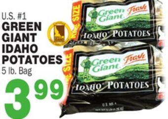 Bravo Supermarkets Green giant idaho potatoes offer
