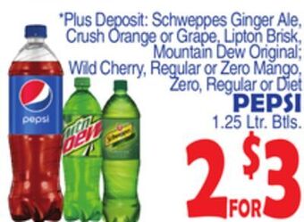 Bravo Supermarkets Pepsi offer