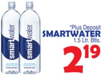 Bravo Supermarkets Smartwater offer