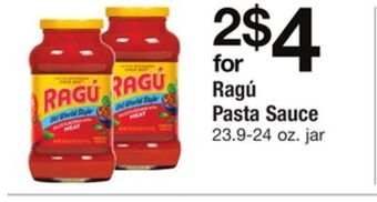 ACME Ragú pasta sauce offer
