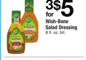 ACME Wish-bone salad dressing offer