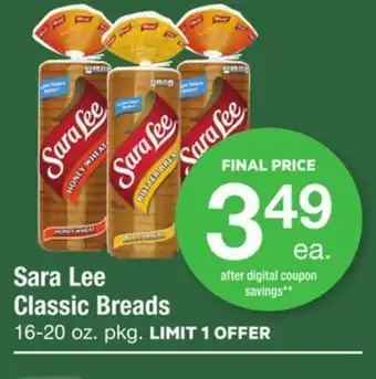 ACME Sara lee classic breads offer