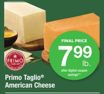ACME Primo taglio® american cheese offer