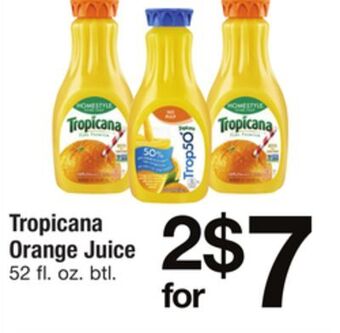 ACME Tropicana orange juice offer