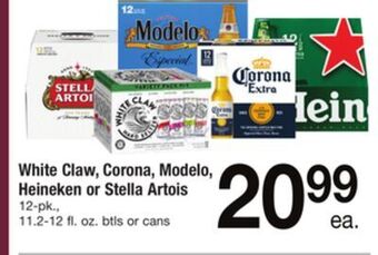 ACME White claw, corona, modelo, heineken or stella artois offer