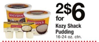 ACME Kozy shack pudding offer