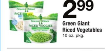 ACME Green giant riced vegetables offer