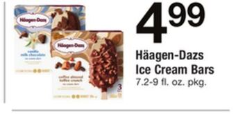 ACME Häagen-dazs ice cream bars offer