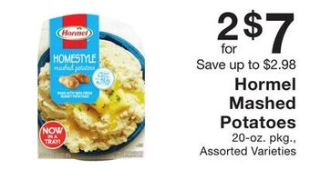 Fairway Store Market Hormel mashed potatoes offer