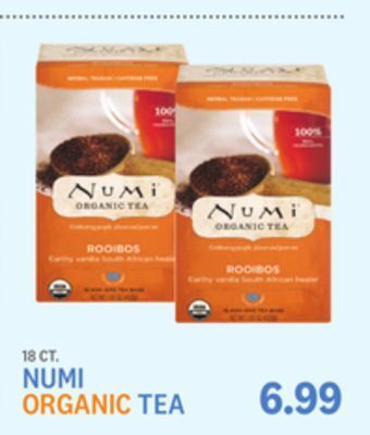 Kings Food Markets Numi organic tea offer