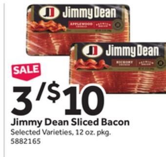 Stop&Shop Jimmy dean sliced bacon offer