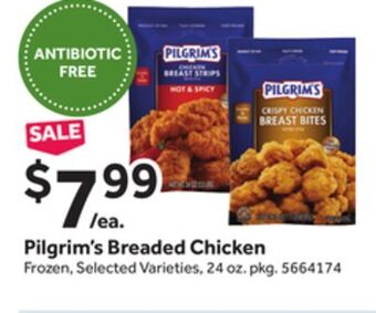 Stop&Shop Pilgrim's breaded chicken offer