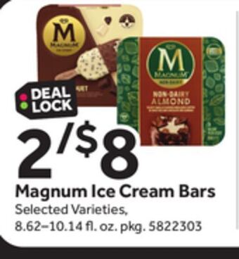 Stop&Shop Magnum ice cream bars offer
