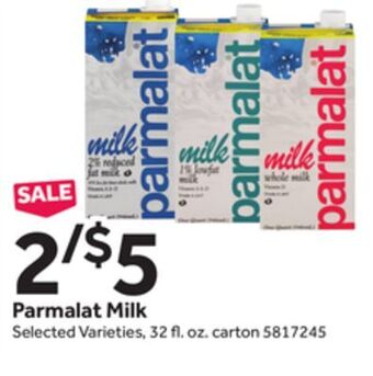 Stop&Shop Parmalat milk offer