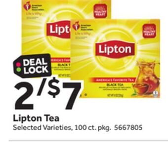 Stop&Shop Lipton tea offer