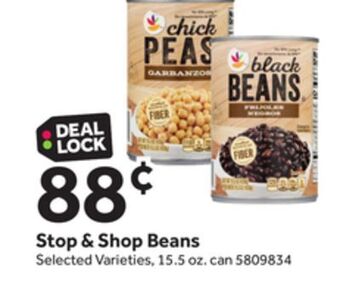 Stop&Shop Stop & shop beans offer