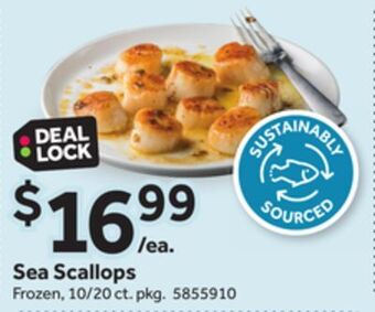 Stop&Shop Sea scallops offer