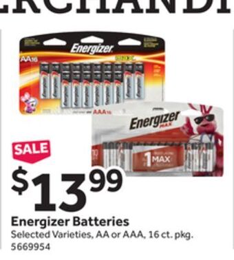 Stop&Shop Energizer batteries offer