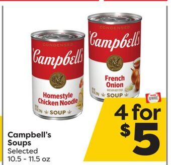 Weis Markets Campbell's soups offer