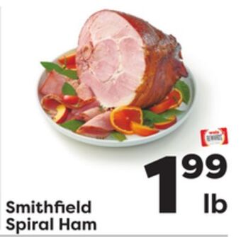 Weis Markets Smithfield spiral ham offer