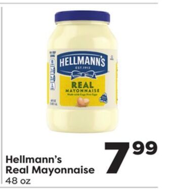Weis Markets Hellmann's real mayonnaise offer