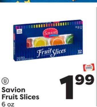 Weis Markets Savion fruit slices offer